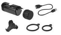 SVETLO PREDNJE FORCE PEN MINI 150LM USB, Crno