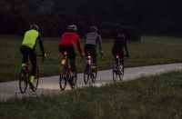 Prsluk FORCE VISION, windstopper, fluo M