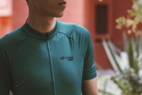 Dres FORCE PURE kratki rukav, petrol plava XS