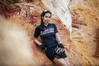 Dres FORCE VIVID  kratki rukav, crna S