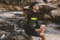 Prolećni dres FORCE SPRAY dugi rukav, army-fluo S