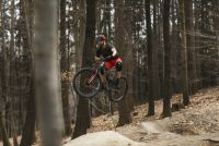 Dres DOWNHILL FORCE MTB ANGLE kratki rukav, army XS