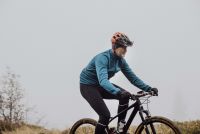 Zimske biciklističke FORCE MAZE sa uloškom, crna S