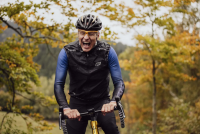 Prsluk FORCE V48, windstopper, crni S