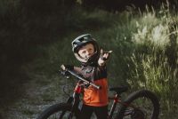 KACIGA FORCE DROP downhill, zeleno - crna XS-S