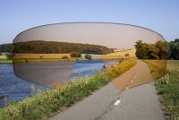 Naočare FORCE ELECTRA bele, braon ogledalo staklo