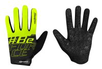 Rukavice FORCE MTB SVIPE letnje, crno-fluo M