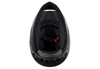 KACIGA FORCE downhill junior, mat crna S-M