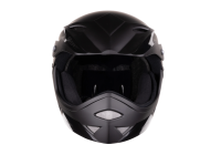 KACIGA FORCE downhill junior, mat crna S-M