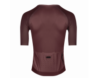 Dres FORCE SCRIPT kratki rukav, bordo, XL