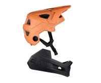 KACIGA FORCE VENOM downhill 2 u 1, narandžasto - crna S-M