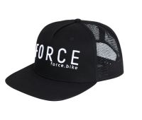 Kačket FORCE TRUCKER LOGO 3D, crno-beli
