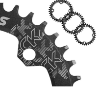 ALU ZUPČANIK 36 ZUBA CNC; Crna boja,96BCD(za M7000 M8000 M4100 M5100 pogone)