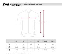 Dres FORCE LIFE kratki rukav, crna-plava-roze XL