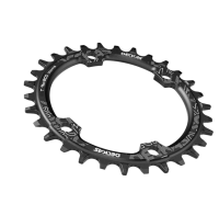 ALU ZUPČANIK 36 ZUBA CNC; Crna boja, 96BCD