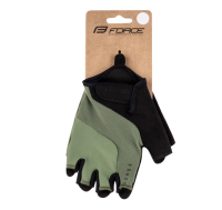 Rukavice FORCE LAND, army-crne, XL