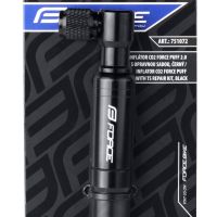 Adapter CO2 FORCE PUFF 2.0 sa TS setom za krpljenje,crni