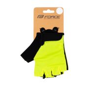 Rukavice FORCE FUN KID, fluo M