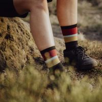 Čarape FORCE STRIPE duže, crno S-M/36-41