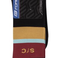 Čarape FORCE STRIPE duže, crno L-XL/42-46