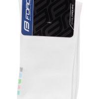 Čarape FORCE COLOUR duže, belo L-XL/42-46