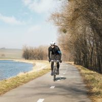 Kaciga FORCE ORCA, bela-crno, L-XL