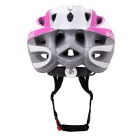 Kaciga FORCE TERY, bela-roze L - XL