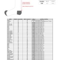 Čarape FORCE SMACK, lime L-XL/42-46