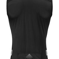 Prsluk FORCE VISION, windstopper, crni L