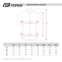 Dres FORCE FASHION, kratki rukav, crna-siva M