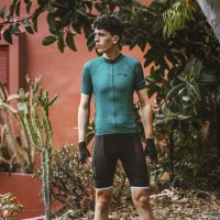 Dres FORCE PURE kratki rukav, petrol plava XS