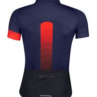 Dres FORCE ASCENT UNI kratki rukav, plava-crvena L
