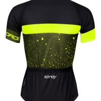 Dres FORCE SPRAY  kratki rukav, army-fluo XL