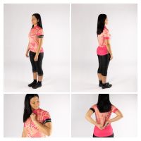 Dres FORCE SHARD  kratki rukav, kajsija M