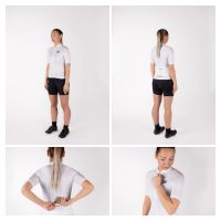 Dres FORCE PURE kratki rukav, belo XL