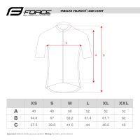 Dres FORCE PURE kratki rukav, belo XL