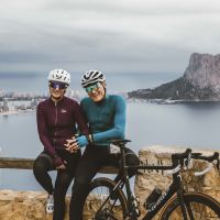 Prolećni dres FORCE PURE dugi rukav, ljubičasta XXL