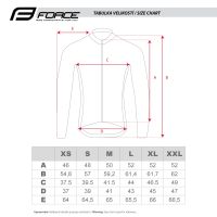 Prolećni dres FORCE PURE dugi rukav, ljubičasta XXL