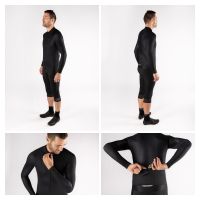 Prolećni dres FORCE PURE dugi rukav, crna M