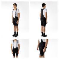 Letnje biciklističke FORCE STRIPE sa uloškom, crna-siva S