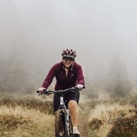 Zimske WINDSTOPER biciklističke FORCE BRIGHT TERMO sa uloškom, crna L