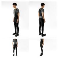 Zimske WINDSTOPER biciklističke FORCE BRIGHT bez uloška, crna XS