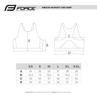 Sportski grudnjak FORCE GRACE, roze XL