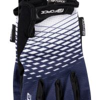 Rukavice FORCE MTB ANGLE letnje, belo-plavo XL