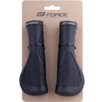 Gripovi FORCE RIVO sa locko-om, crno, u pakovanju