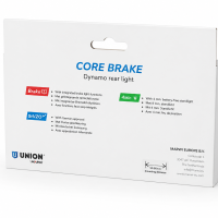 ZADNJE SVETLO UNION® dinamo Core brake, na kartici