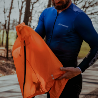 Prsluk FORCE WINDPRO, windstopper, narandžasta L