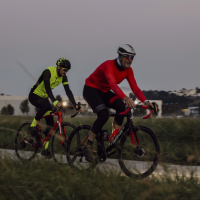 Prsluk FORCE VISION, windstopper, fluo M