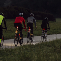 Prsluk FORCE VISION, windstopper, fluo M