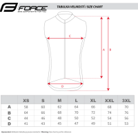 Prsluk FORCE VISION, windstopper, fluo S